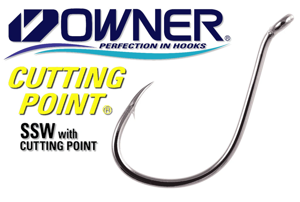 Owner SSW With Cutting Point Hooks – Grumpys Tackle
