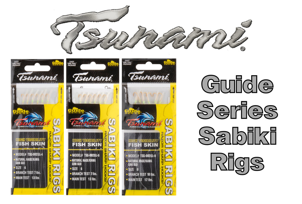 Tsunami Guide Series Sabiki Rigs  Grumpys Tackle