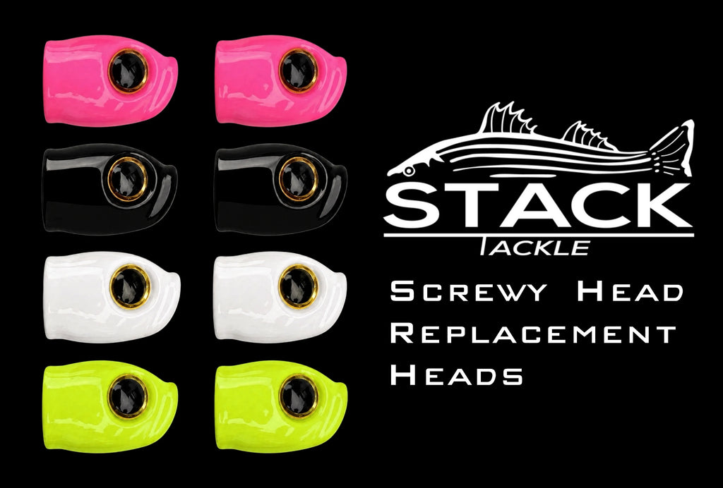 a.h.p.l Rob Headz Bud シリースタイル sillystyle Stack Tackle Replacement Heads- 5/0 Screwy Head Jigs – Grumpys Tackle