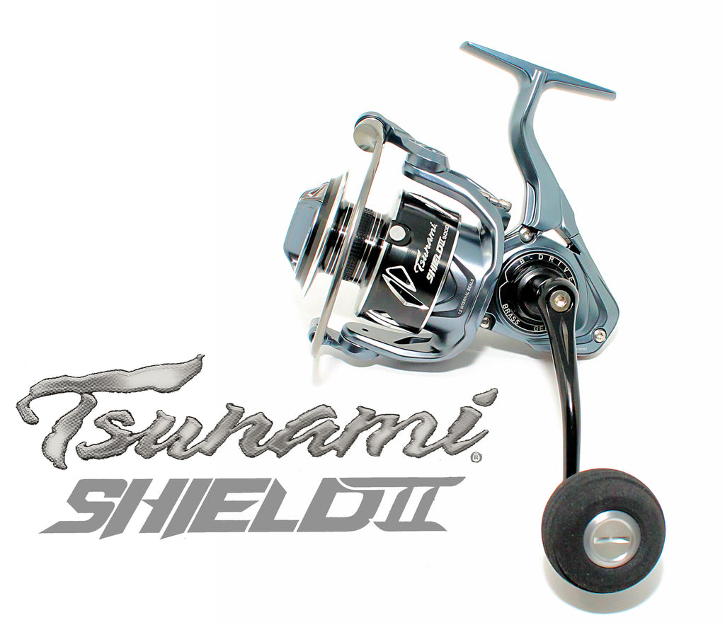 Tsunami Shield II Spinning Reel – Grumpys Tackle