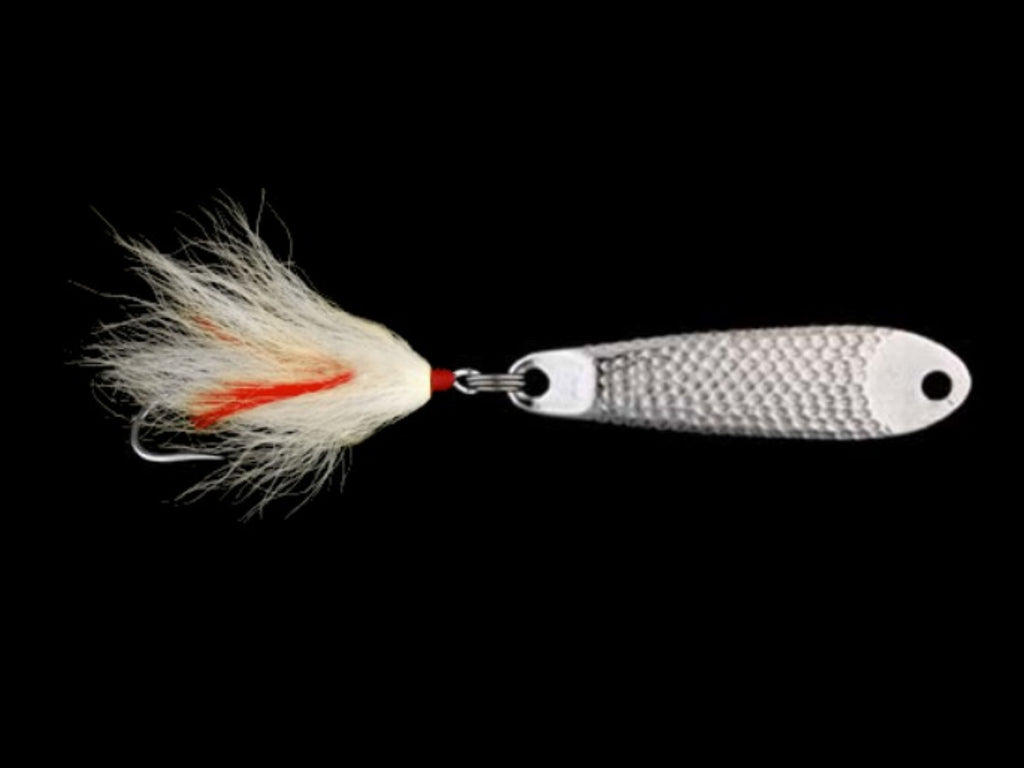 Hopkins Shorty Hammered Treble w/ Bucktail