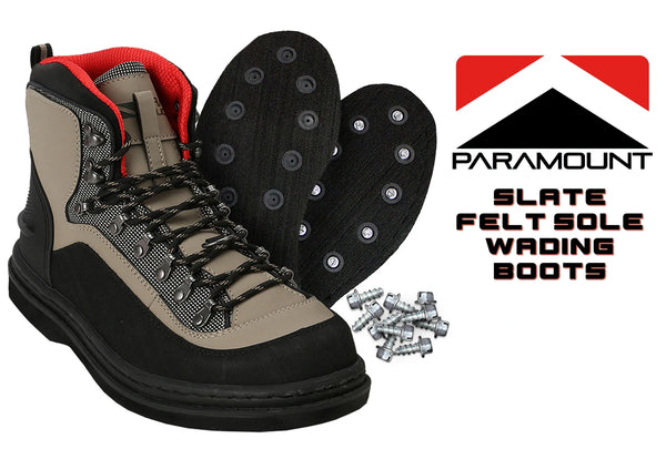Paramount Outdoors Slate Felt Sole Wading Boots – Grumpys Tackle