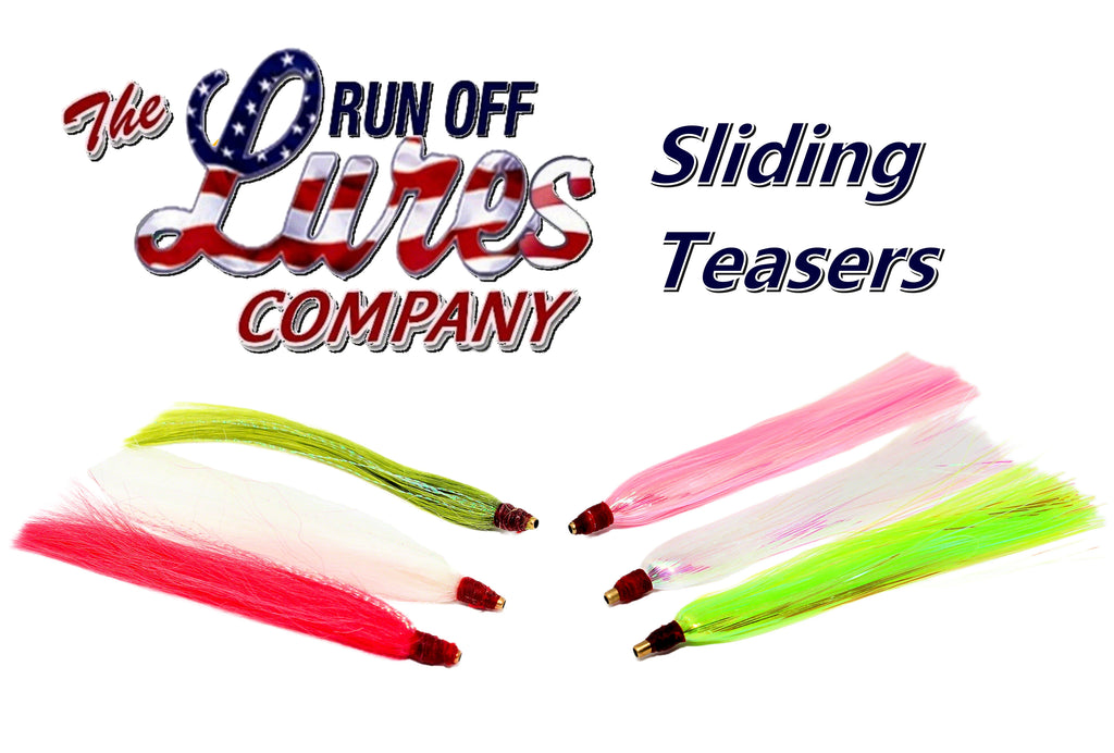 Run Off Lures Sliding Teasers – Grumpys Tackle