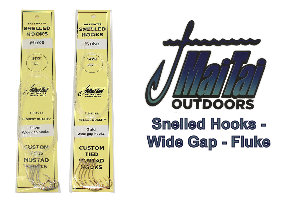 best size hook for fluke fishing Eagle Claw L910 Lazer Sharp Single Spinner Rigs, Multi, One : Bait Rigs : Sports & Outdoors and the right hook to help you put more fluke on the deck MaiTai Snelled Hooks - Wide