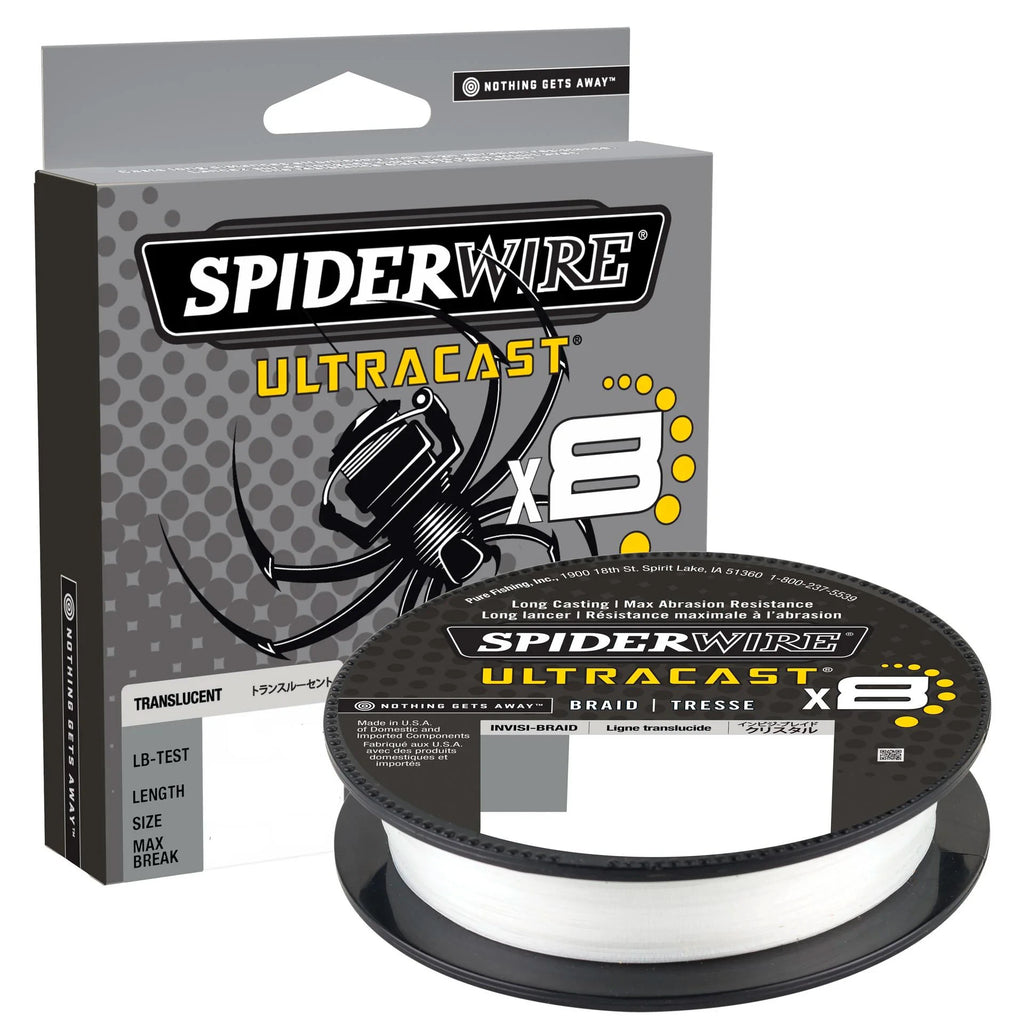Spiderwire Ultracast® Invisi-Braid Filler Spool – Grumpys Tackle