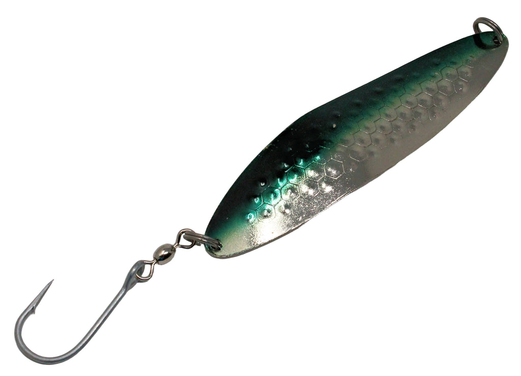 brass segmented fishing lure Run Off Lures