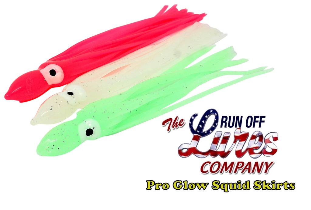 bass lure skirts 100 Silicone Fishing Skirt 4" in/ 10 cm Glow Tail Fishing Rig Teaser Tackle They can be used for tuna or salmon and just about everything in 10 Bundles Silicone Jig Skirts