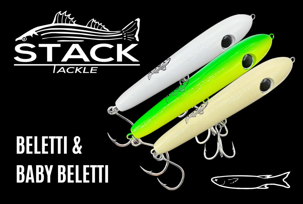 Stack Tackle Beletti White / Baby Beletti 3.5