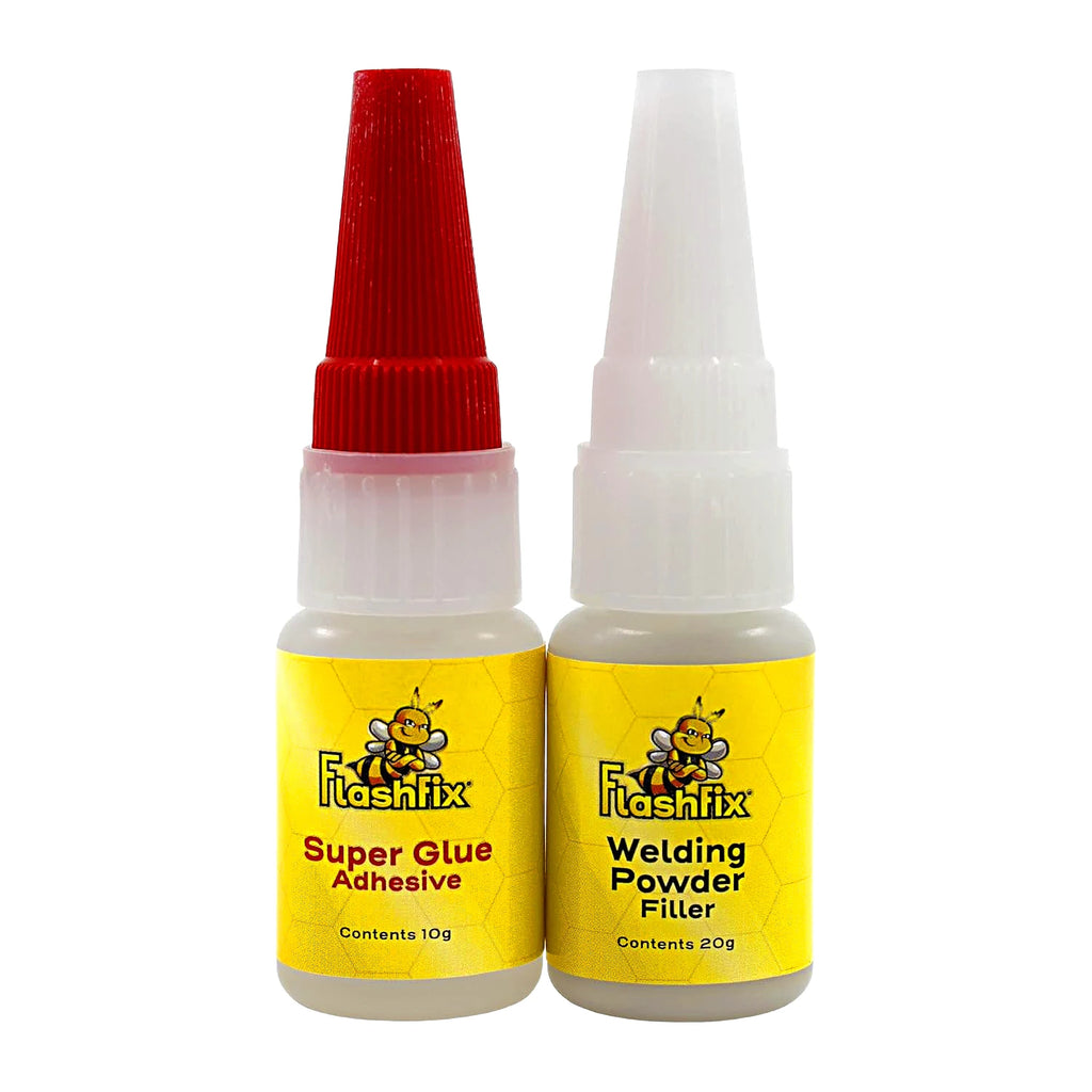 FlashFix Super Glue Plus (with Welding Powder) – Grumpys Tackle