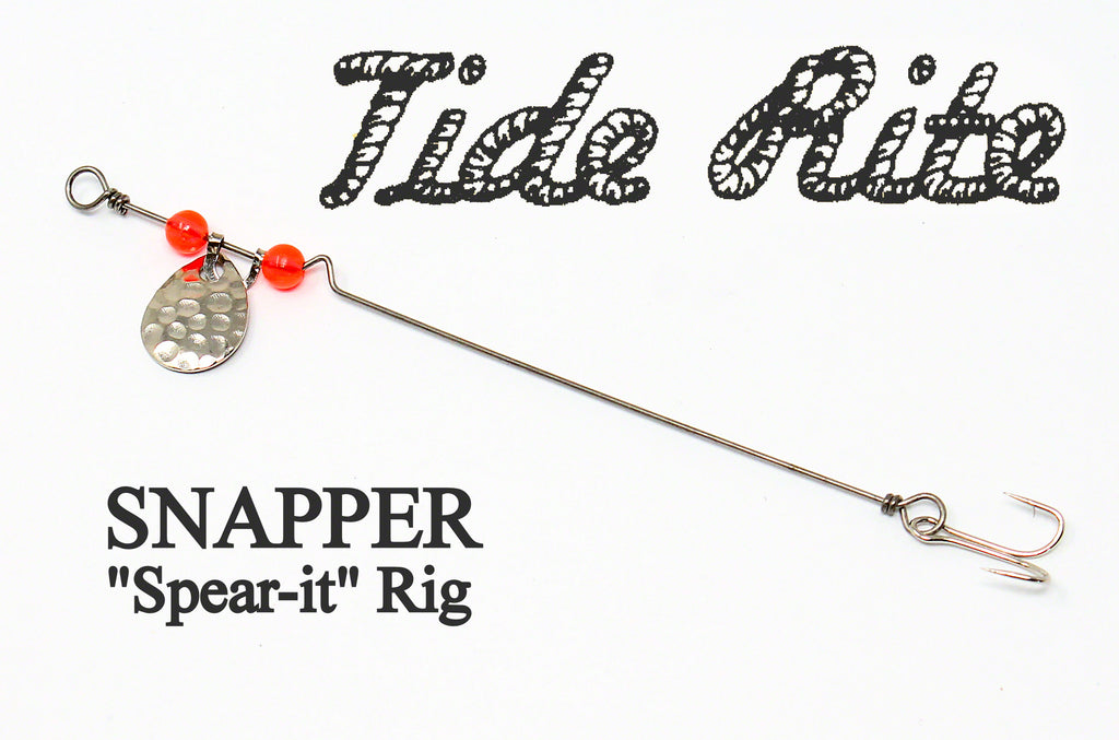 best lure for snapper fishing Tide Rite Snapper "Spear-It" Rig – Grumpys Tackle