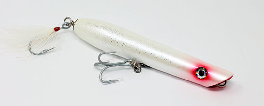 custom wood fishing lures Tsunami Timber Lure Pencil Popper - 6"