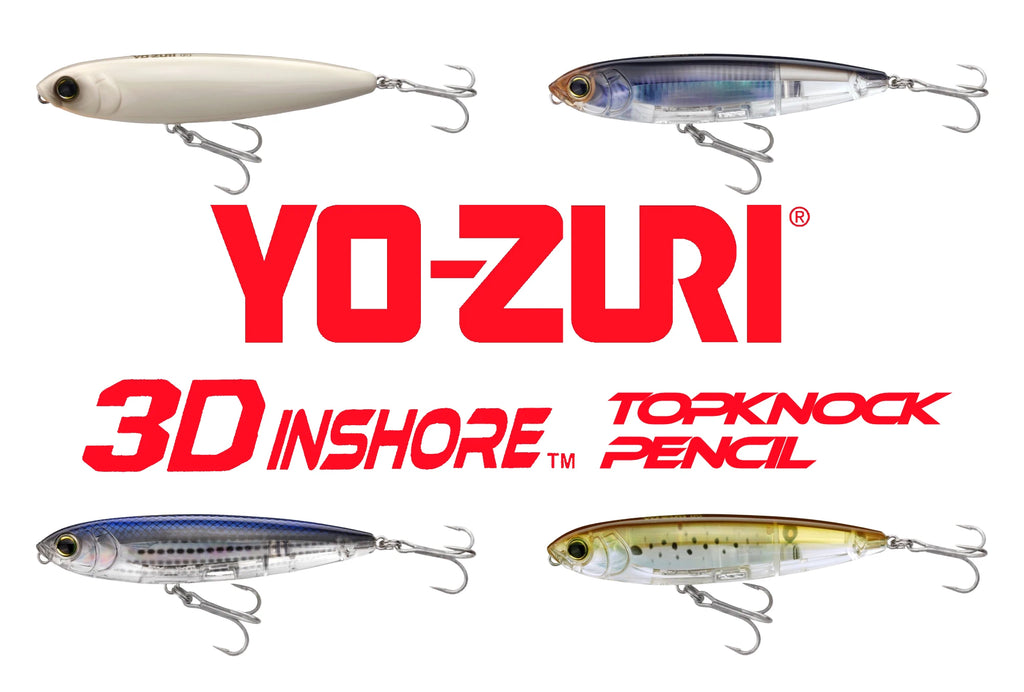 Yo-Zuri 3D Inshore Topknock Pencil Grumpys Tackle Yo-Zuri 3D Inshore Topknock Pencil Grumpys Tackle
