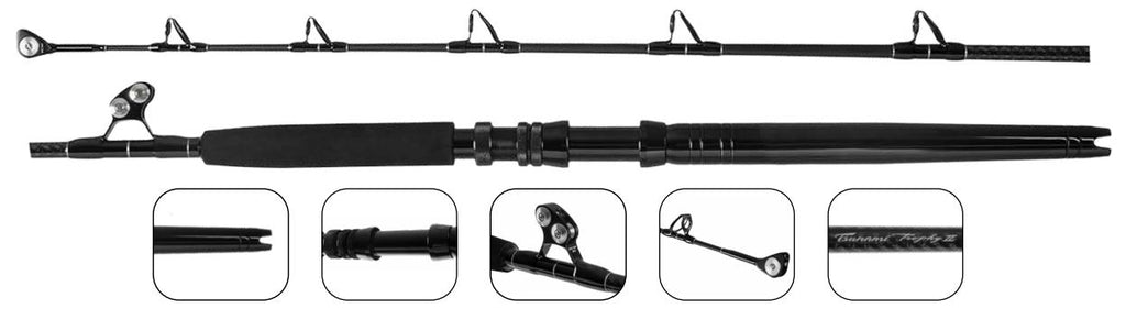 bimini bay tsunami trophy rod warranty II Stand Up 6'6