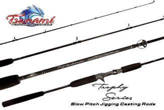 Tsunami Trophy Series Slow Pitch Jigging Casting Rods