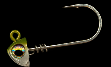 No Live Bait Needed (NLBN) Screw Lock 4x Tuna Super-Duty Jig Heads