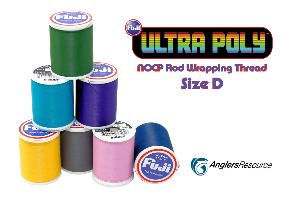 Fuji ULTRA Poly™ NOCP Rod Wrapping Thread - Size D – Grumpys Tackle