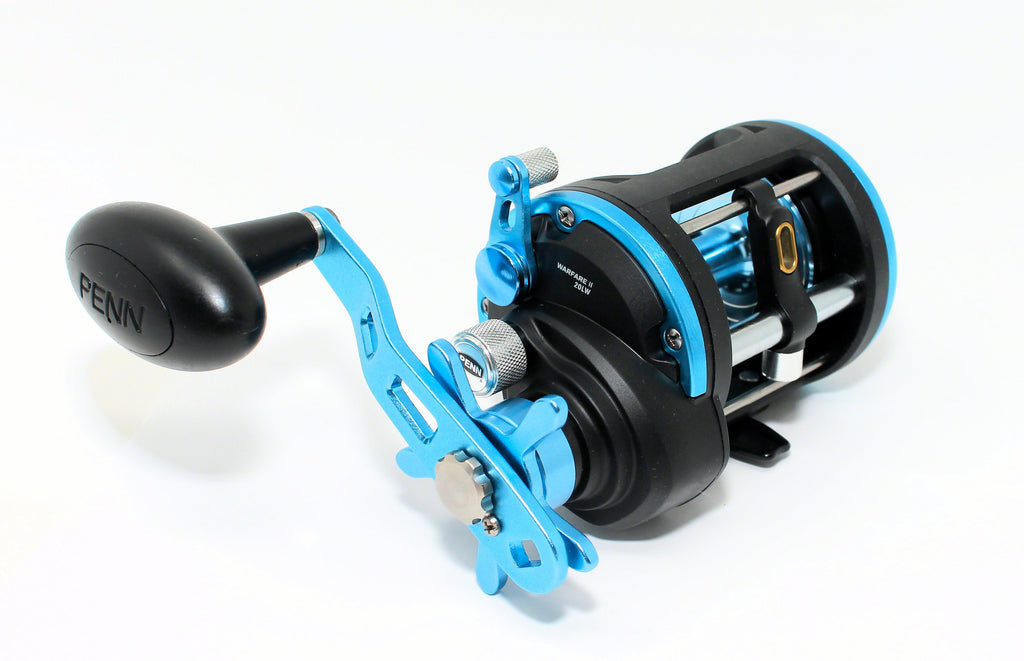 custom fishing reel penn gear Penn Warfare™ II Level Wind Trolling Reel – Grumpys Tackle
