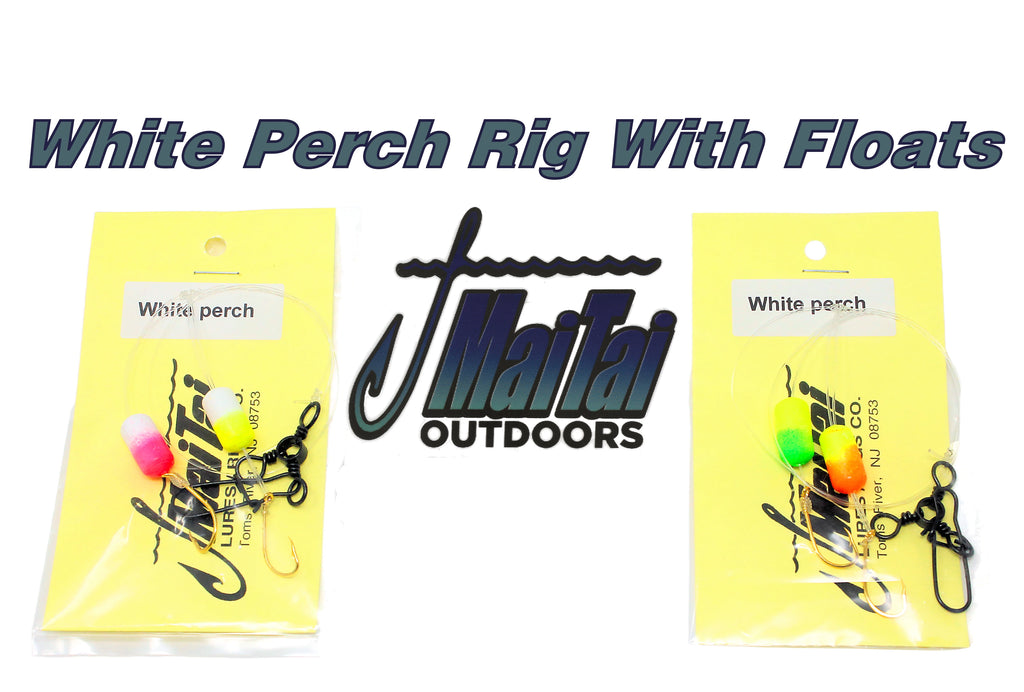 MaiTai White Perch Rig With Floats – Grumpys Tackle