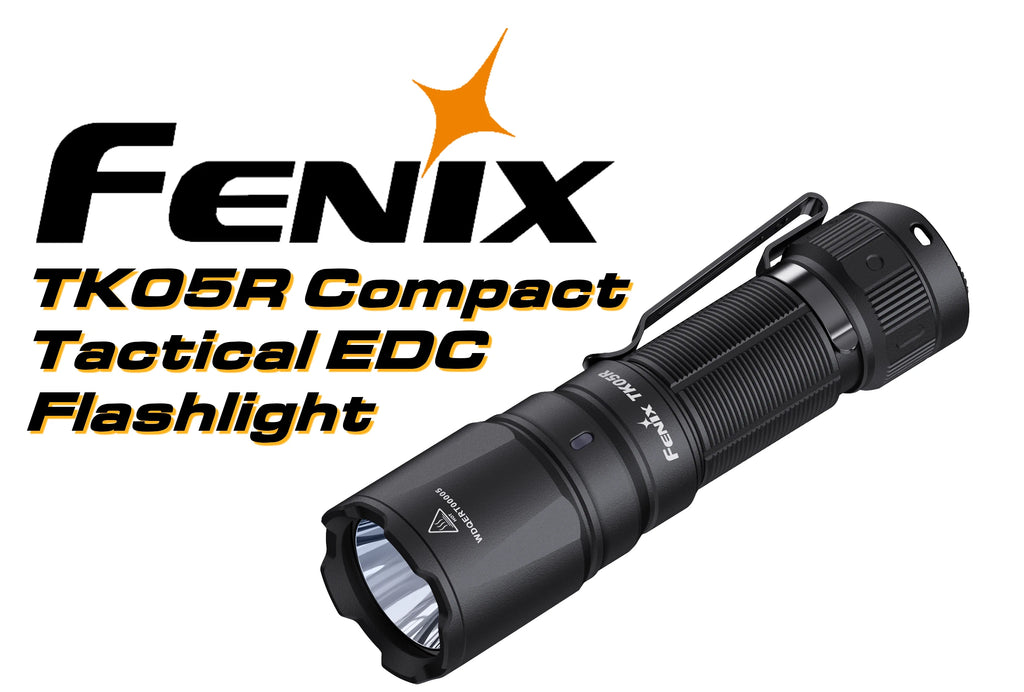 fenix edc flashlight Fenix TK05R Compact Tactical EDC Flashlight – Grumpys Tackle