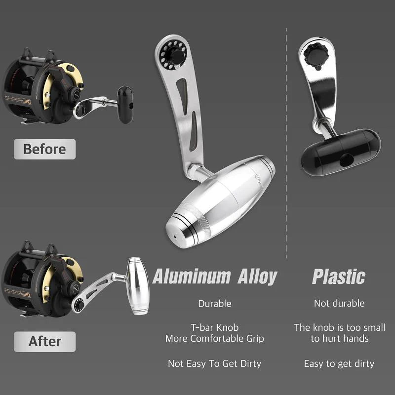 Gomexus iHandle Stainless Steel Power Handle for Shimano TLD – Grumpys Tackle