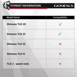 Gomexus iHandle Stainless Steel Power Handle for Shimano TLD