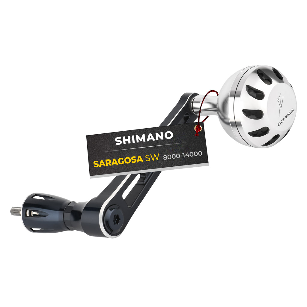 Gomexus Plug&Play Aluminum Power Handle For Shimano Saragosa SW