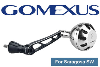Gomexus Plug&Play Aluminum Power Handle For Shimano Saragosa SW Spinning Reel