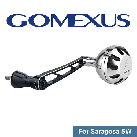 Gomexus Plug&Play Aluminum Power Handle For Shimano Saragosa SW Spinning Reel