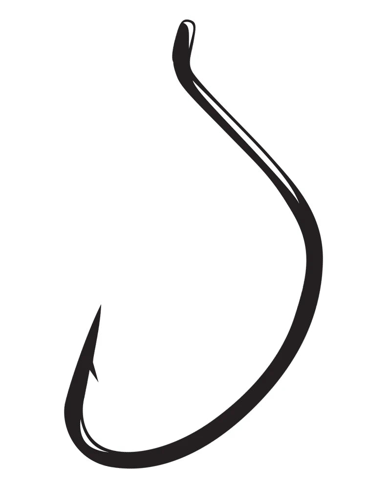 Gamakatsu Upturned Eye Shiner Hook 2/0