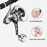 Gomexus Plug&Play Aluminum Power Handle For Shimano Saragosa SW Spinning Reel