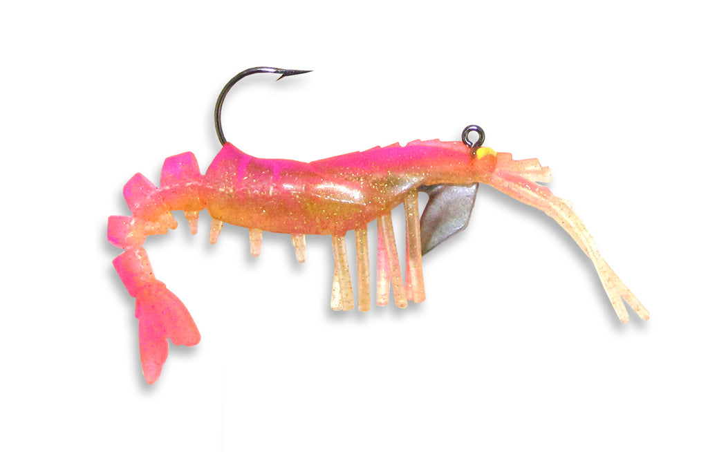 egret fishing lures 2" Vudu Shrimp Gold The Egret Baits Vudu Shad is a paddle tail swimmer that both northern and southern inshore anglers will find highly effective for their target species Egret Baits Vudu Shrimp 3.25"