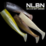 No Live Bait Needed (NLBN) 3 Inch Paddle Tail Swimbait