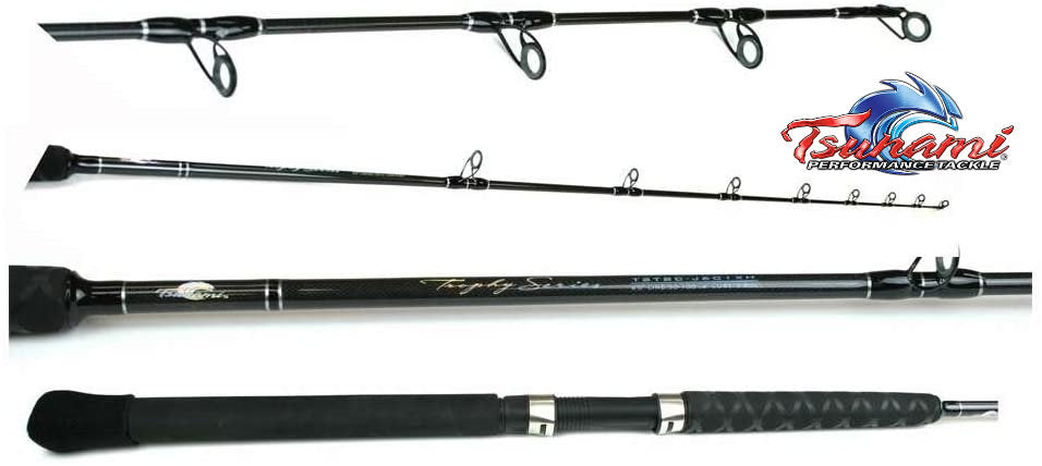 Tsunami Trophy Jigging Spinning Rods - Main Image