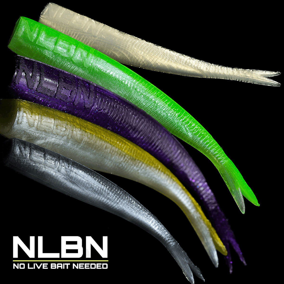No Live Bait Needed (NLBN) 8 Inch Straight Tail Stickbait – Grumpys Tackle