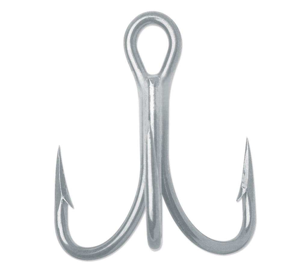 chocar fish hook files VMC O'Shaughnessy Treble Hooks 1(25PK)
