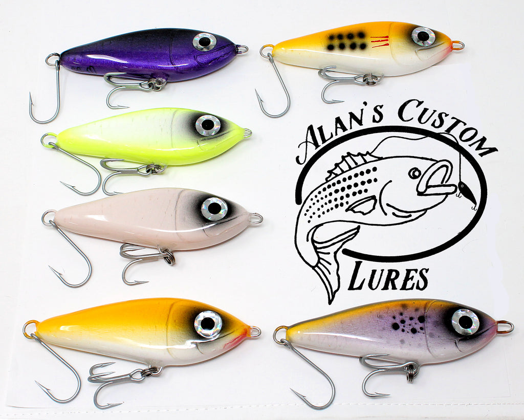 Alan's Custom Lures Combat Glider Bone