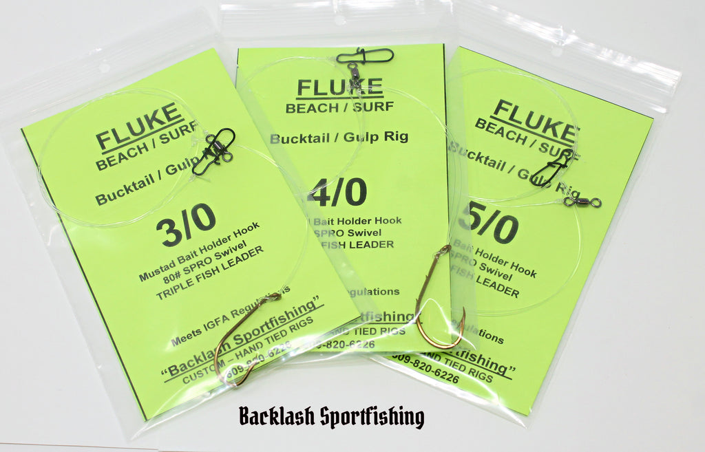 Gulp Rig Backlash Sportfishing Fluke Bucktail & Gulp Rig – Grumpys Tackle