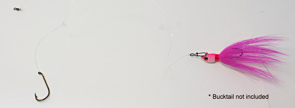Backlash Sportfishing Fluke Bucktail Gulp Rig