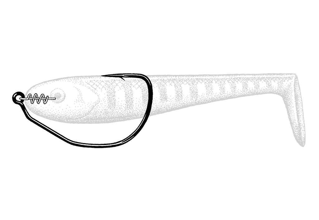8/0 owner weighted beast hook Owner Beast Twistlock Hook