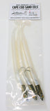 Bill Hurley Cape Cod Sand Eels - 7" Paddletail Sand Eel - 3 Pack