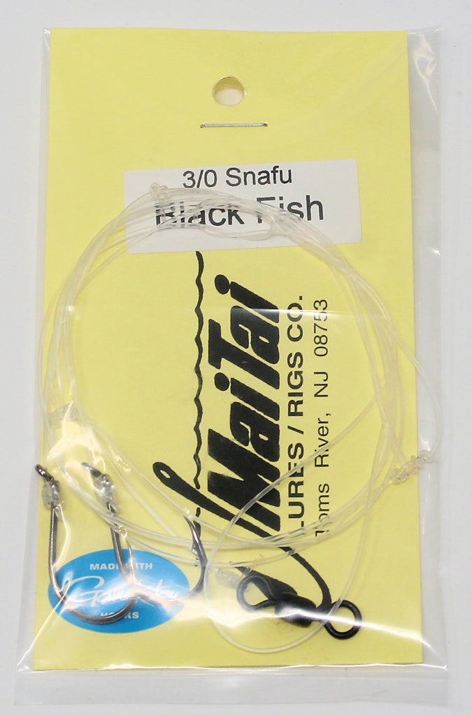 blackfish fishing hooks MaiTai Blackfish SNAFU Rig – Grumpys Tackle