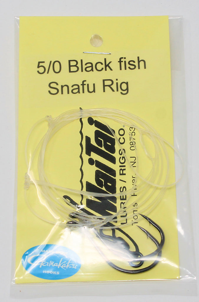 blackfish fish hooks MaiTai Blackfish SNAFU Rig – Grumpys Tackle