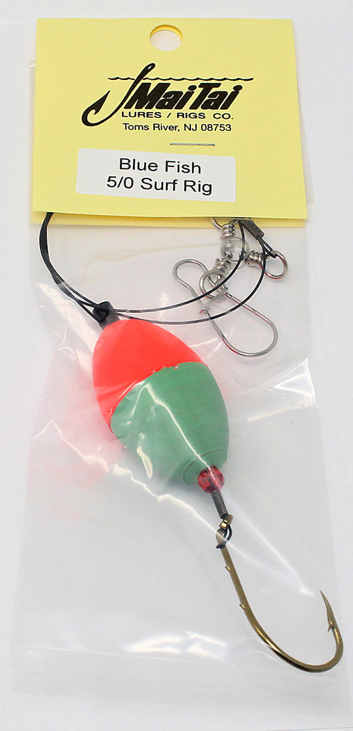 blue fish bait lures MaiTai Bluefish 5/0 Surf Rig