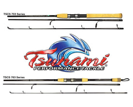 tsunami classic bottom rods Tsunami Classic Series Travel Spinning Rod – Grumpys Tackle