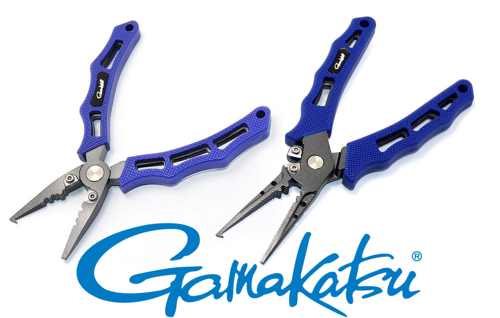 Gamakatsu Stainless Fishing Pliers with Sheath – Grumpys Tackle