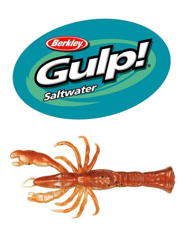 Berkley Gulp! Ghost Shrimp - Orange Belly Shrimp - 3