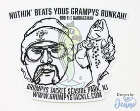 Grumpys Tackle Bob The Garbageman 