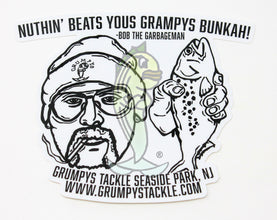 Grumpys Tackle Bob The Garbageman 