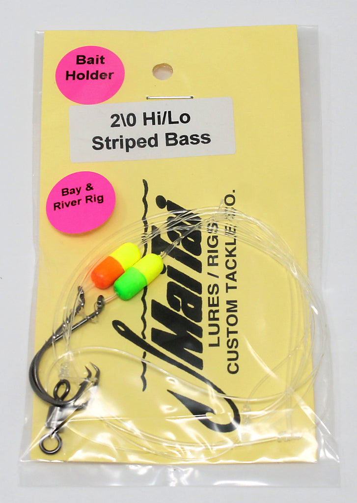 MaiTai Striped Bass Bay & River Hi/Lo Rig – Grumpys Tackle