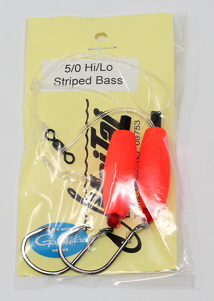 MaiTai Striped Bass Hi/Lo Rig With Floats – Grumpys Tackle